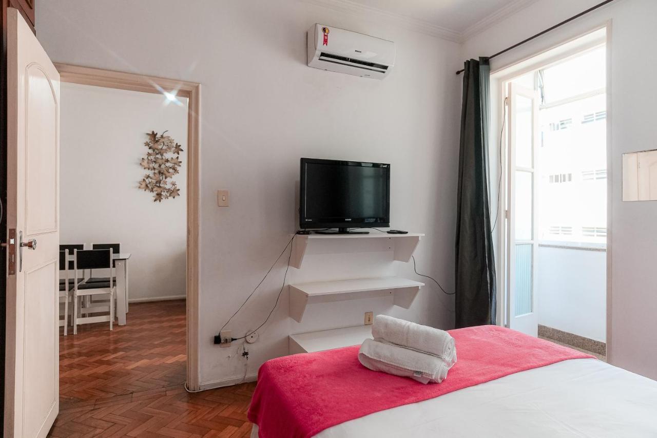 Apartamento Na Melhor Localizacao De Copacabana Rio de Janeiro Kültér fotó